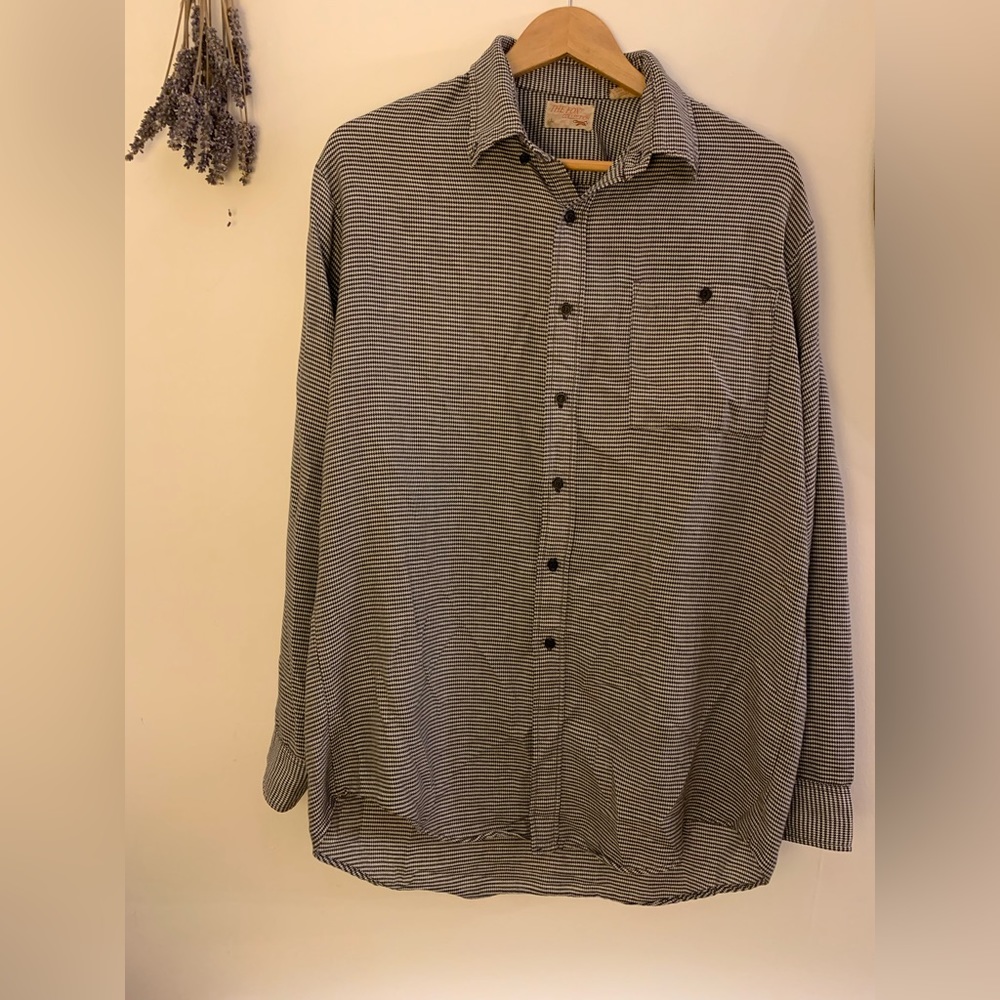 Vintage houndstooth shirt